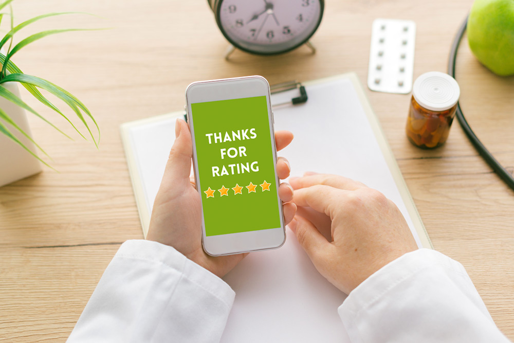 Patient Reviews Are The Key To First Place in the Search Results