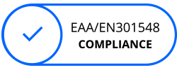 EAA / EN301548 Compliance icon