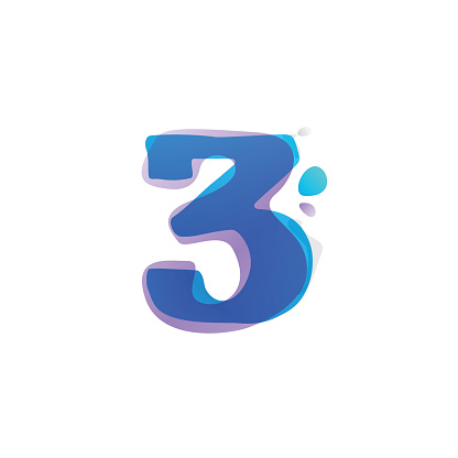 Stylized number three representing Google’s top SEO ranking factors: content, rank brain, and backlinks